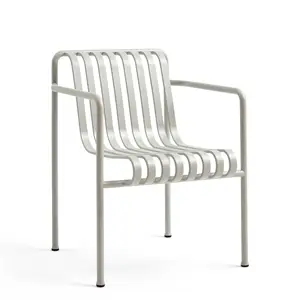 HAY havestol - Palissade spisebordsstol -  lysegrå - sky grey - Dining arm chair